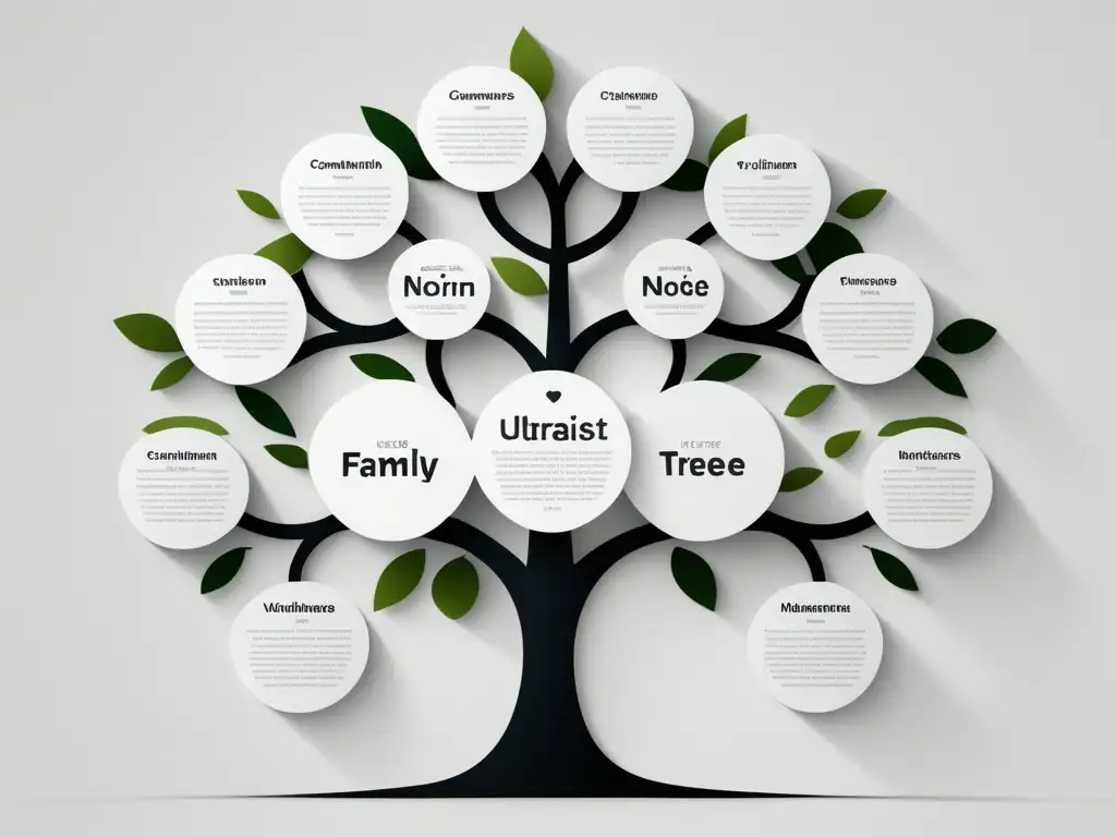 Familia moderna y árbol genealógico: Terapia sistémica para mejorar relaciones y bienestar