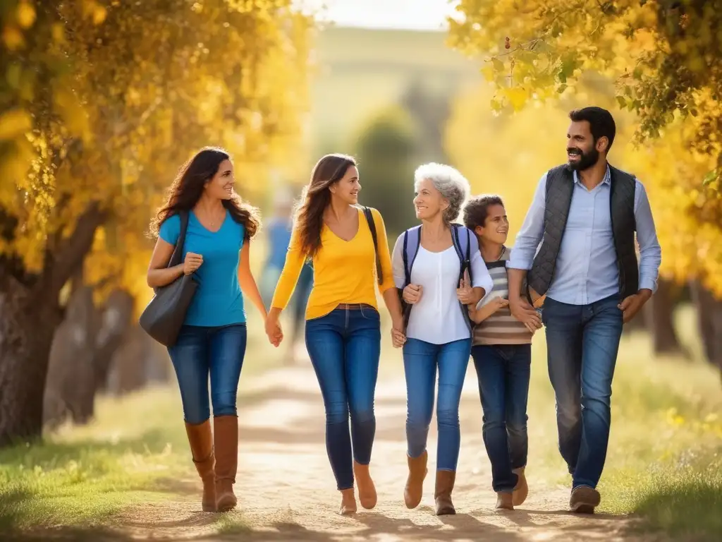 Paisaje rural vibrante, conciencia sobre estigmas de salud mental en el mundo rural, educación, participación comunitaria y recursos disponibles