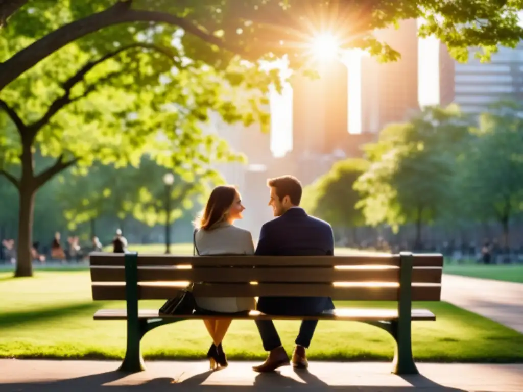 Pareja en conversación, metas en pareja