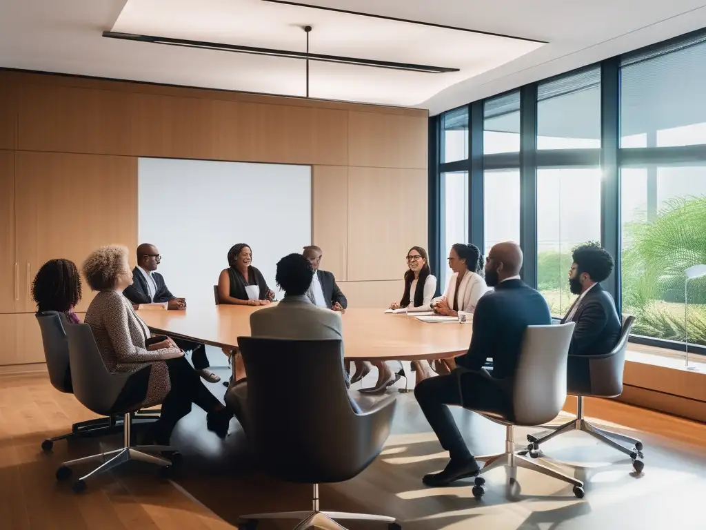 Profesionales discutiendo intervención temprana para prevenir esquizofrenia