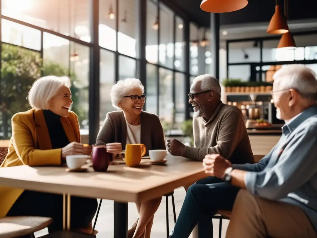 Importancia de la vida social para adultos mayores