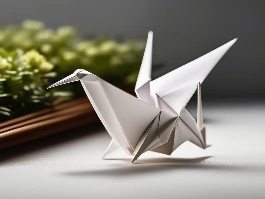 Imagen: Técnicas manejo estrés Europa - Origami crane y Zen garden representan paz, armonía y serenidad