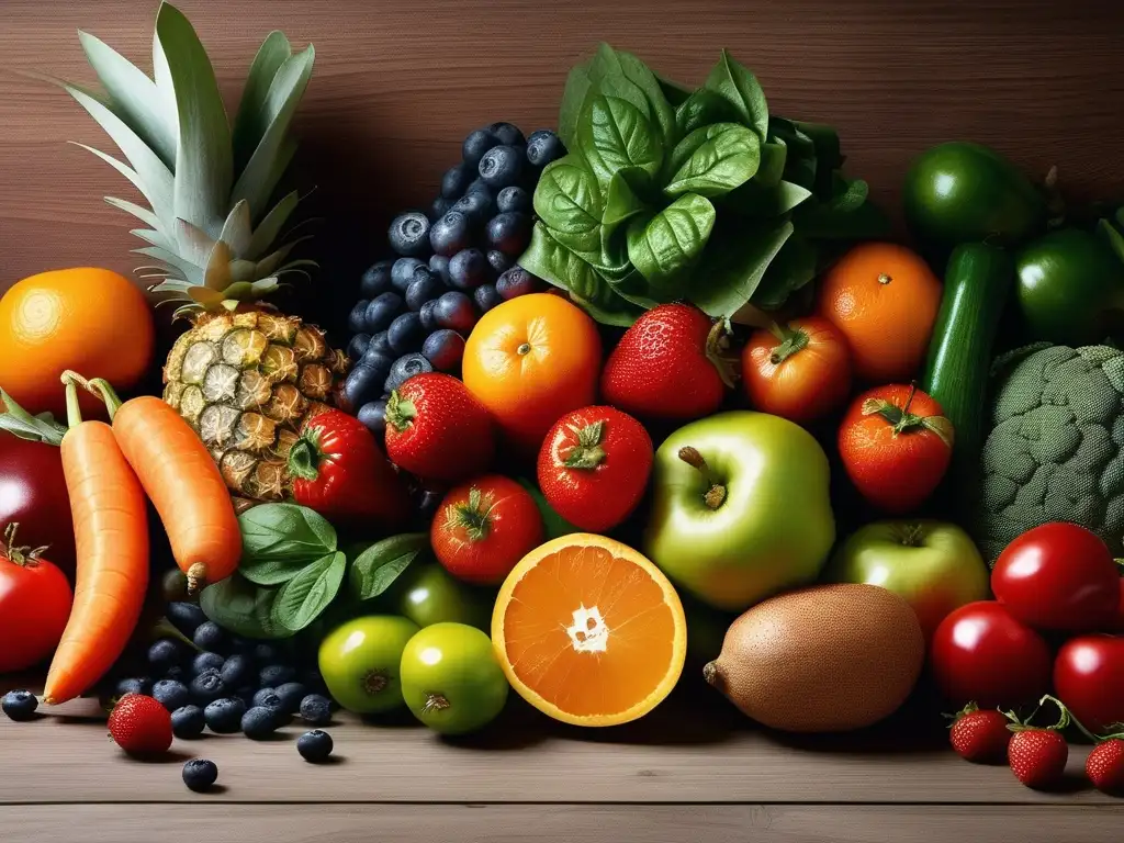 Frutas y vegetales coloridos: Beneficios de las vitaminas para el estado de ánimo