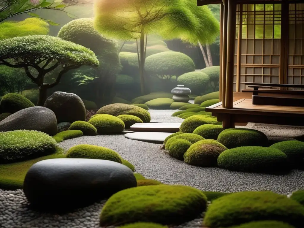 Jardín Zen japonés: Impacto salud mental, tranquilidad y serenidad