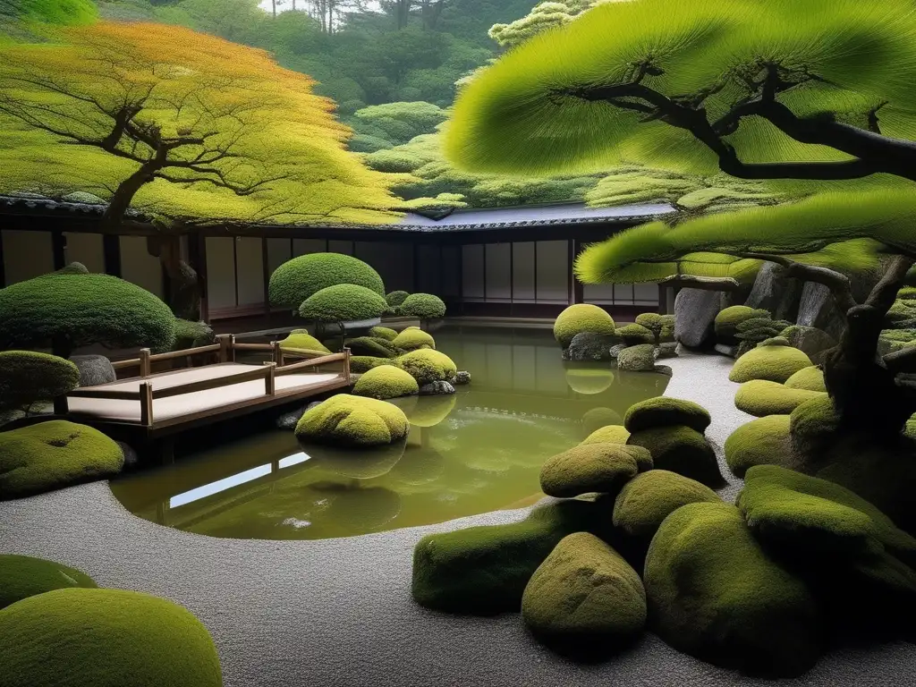 Jardín japonés: Impacto salud mental cultura japonesa