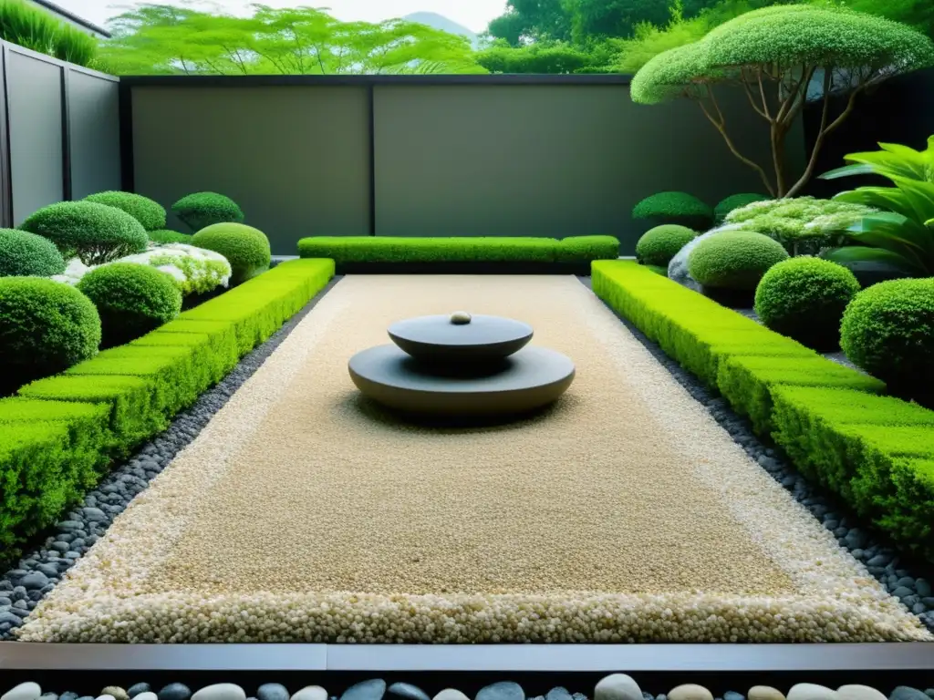 Jardín Zen: equilibrio entre naturaleza y cultura (Manejo estrés cultural oriente occidente)