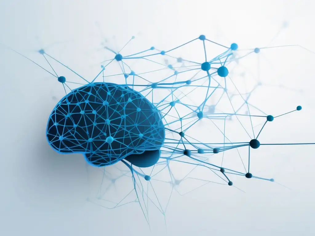 Implicaciones neurociencia bienestar emocional: red neuronal moderna y sofisticada