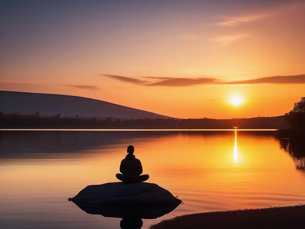 Imagen de tranquilidad en la naturaleza, reflejando el envejecimiento saludable y equilibrado