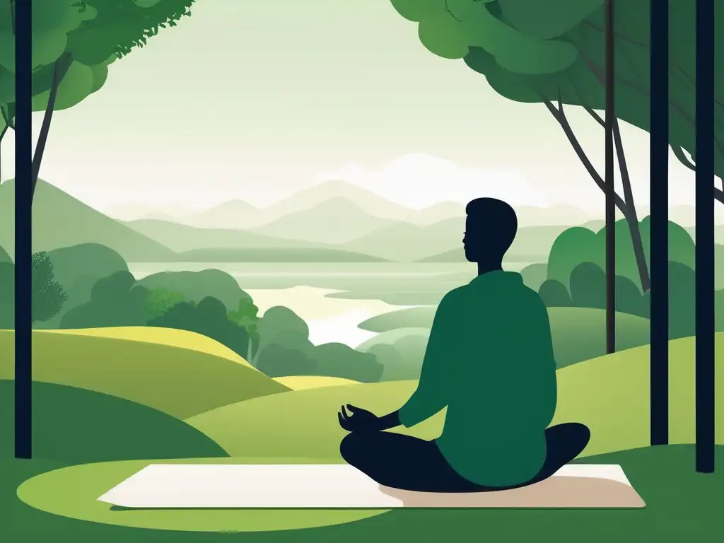 Persona practicando mindfulness: Beneficios del Mindfulness para la salud mental