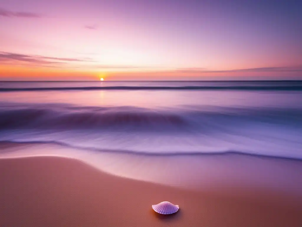 Importancia de metas corto plazo para equilibrio emocional en playa serena al amanecer