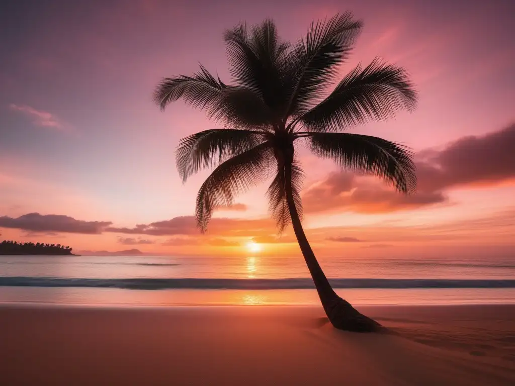 Playa tranquila al atardecer: Técnicas de PNL para controlar emociones