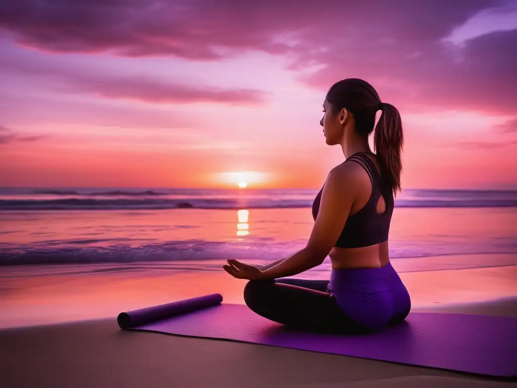 Playa al atardecer: Mindfulness para niños