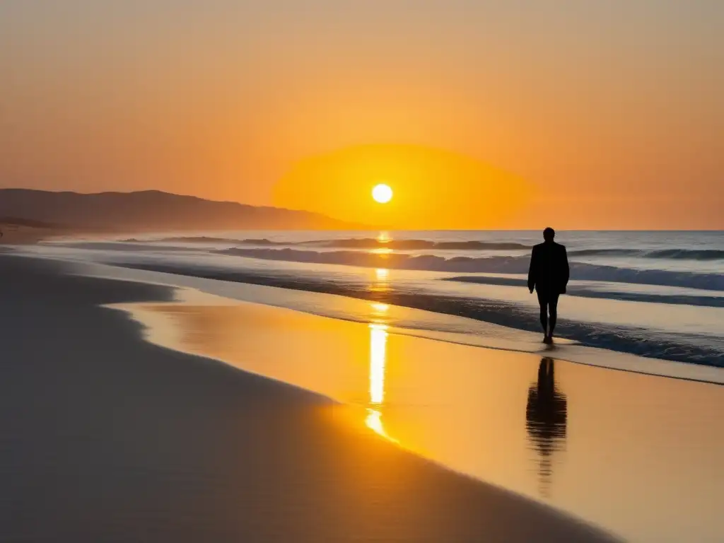 Playa tranquila al atardecer: Neuropsicología para manejo del estrés