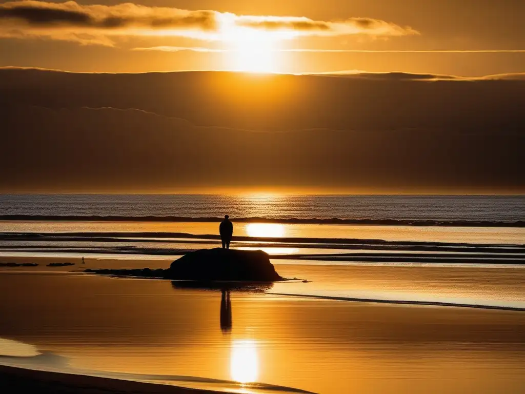 Tranquilidad y vitamina D en la playa al amanecer - Beneficios de las vitaminas para mejorar el estado de ánimo