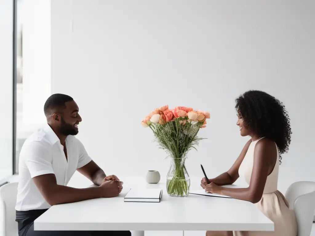 Conversación profesional y positiva para construir relaciones