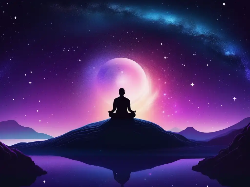 Meditación cósmica: conexión infinita con beneficios serenos